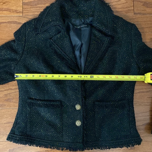 New York & Co black/gold jacket size medium - Picture 9 of 11